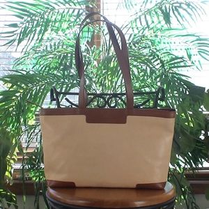 New Falor leather tote bag